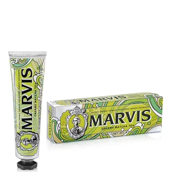 خمیر دندان چای ماچا خامه ای مارویس Marvis Creamy Matcha Tea حجم ۷۵ میل