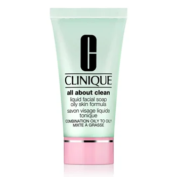 صابون مایع صورت پوست چرب کلینیک ۳۰ میل مدل All About Clean