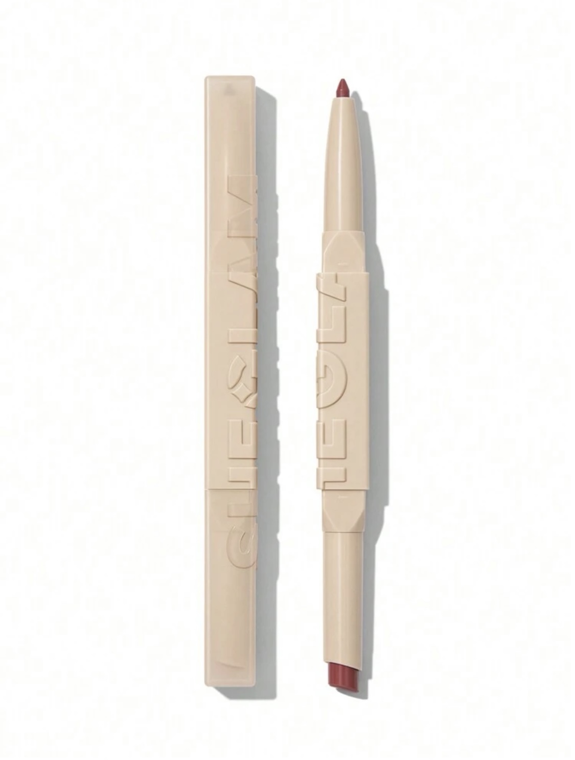 خط لب و رژ لب دو سر شیگلم رنگ Cherry Fudge