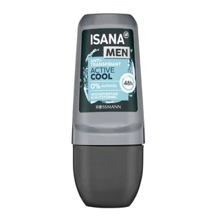 رول دئودرانت مردانه ضدتعریق ۴۸ ساعته مدل Active Cool ایزانا آلمان حجم ۵۰ میل