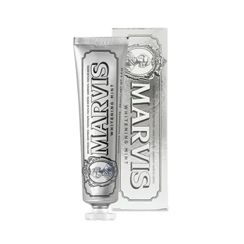 خمیر دندان سفید کننده مارویس Marvis Whitening Mint حجم ۸۵ میل
