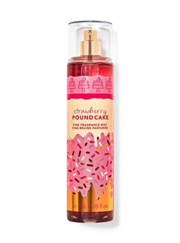 بادی میست بث اند بادی ورکز مدل کیک توت فرنگی Strawberry Pound Cake حجم ۲۳۶ میل